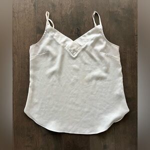White Blouse Tank